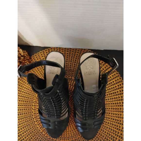 Vince Camuto Leather Heels Size 8.5 - Picture 2 of 6